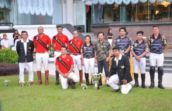  Friendly Exhibition Polo match between 61 Cavalry Indian Army Polo Team and Brunei Polo Team on 10 March 2017