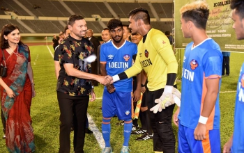 Friendly Football Match between FC Goa and DPMM FC 24 November 2017, Brunei Darussalam