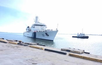 Visit of Indian Coast Guard Ship (ICGS) Shaunak to Brunei Darussalam