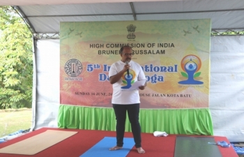 5th International Day of Yoga 2019 in Brunei Darussalam