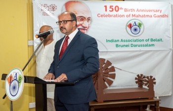 Indian Association Belait (IAB) celebrates Gandhi Jayanti