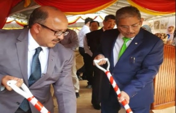 Ground Breaking Ceremony for 'Chancery, Staff Residences and Auxiliary Facilities Building' and 'High Commissioner’s Residence' Project for High Commission of India in Brunei Darussalam