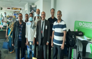 12th Flight for repatriation of Indian nationals from Brunei to India on 26 March, 2021