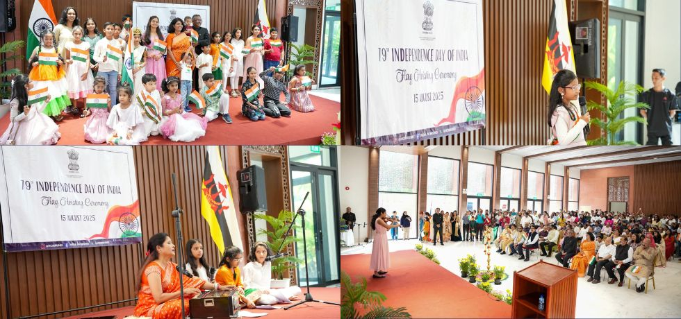 High Commission of India celebrates 79  th Independence Day at New Chancery  Building on 15 August 2025