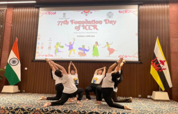 High Commission of India Celebrates 77th Foundation Day of ICCR on 09 April 2026